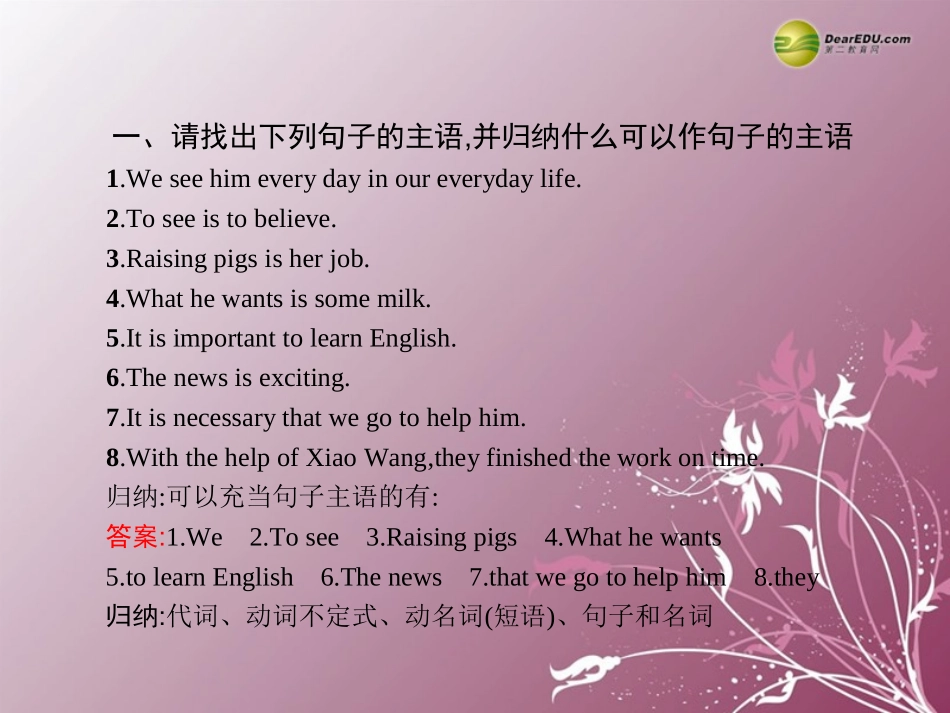 高中英语 Unit 4 Astronomythe science of the stars Section Ⅱ同步课件 新人教版必修3 课件_第3页