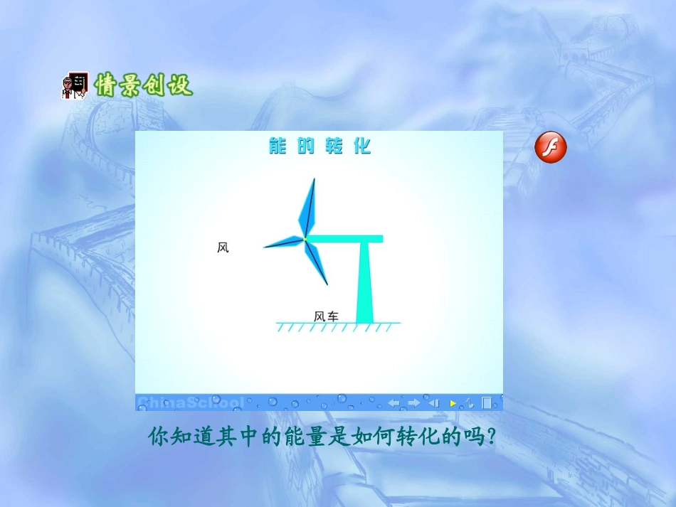 能量的转化与守恒 九年级物理：22.1能量的转化与守恒课件(沪科版)_第2页