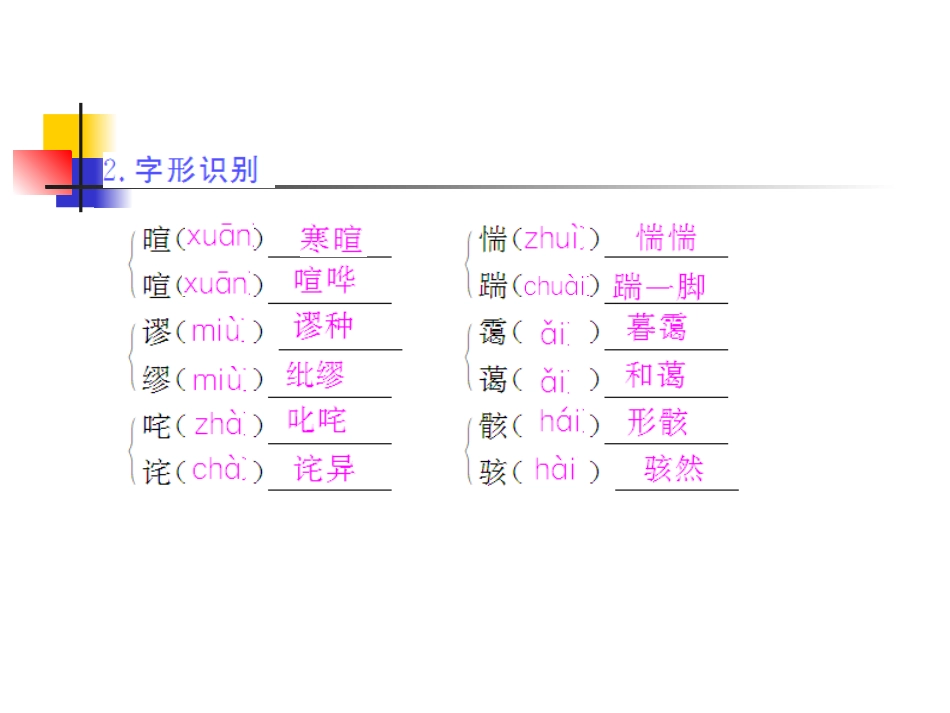 高中语文：12(祝福)课件(新人教版必修3) 课件_第3页