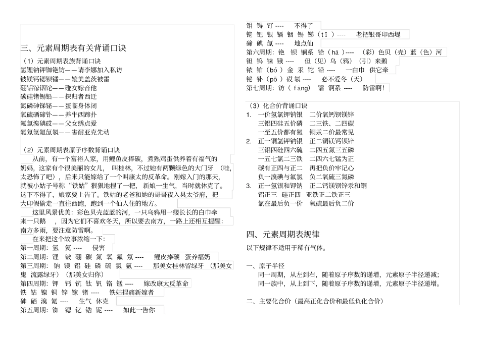 元素周期表全面版_第3页