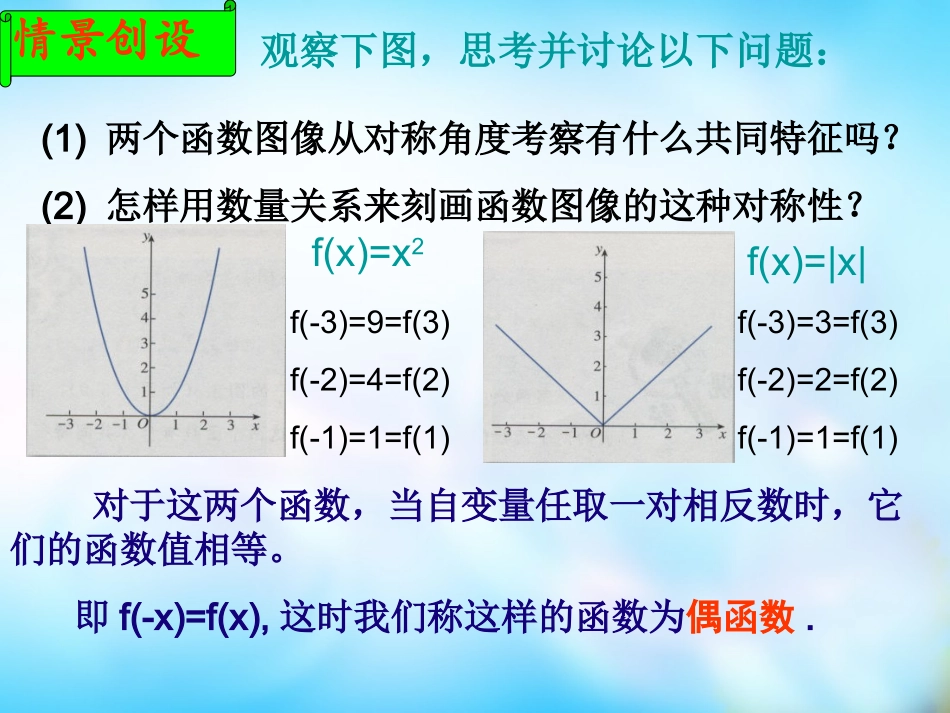 高中数学 213 函数的简单性质 奇偶性课件 苏教版必修1 课件_第3页