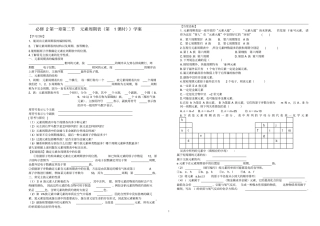 元素周期表导学案汇总