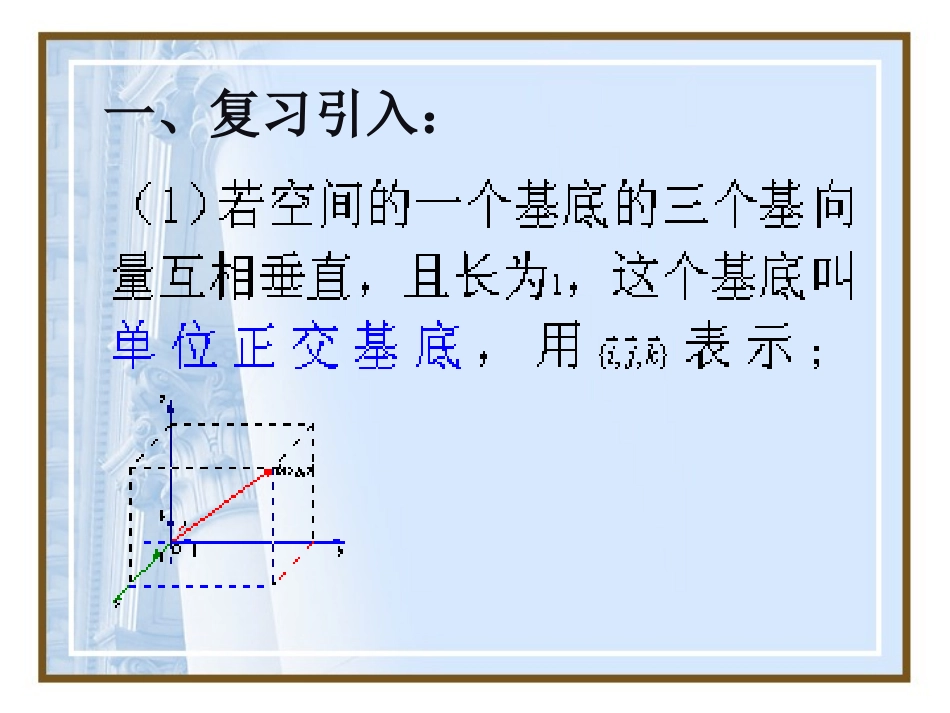 高二数学空间向量坐标运算的综合应用 人教版 课件_第2页