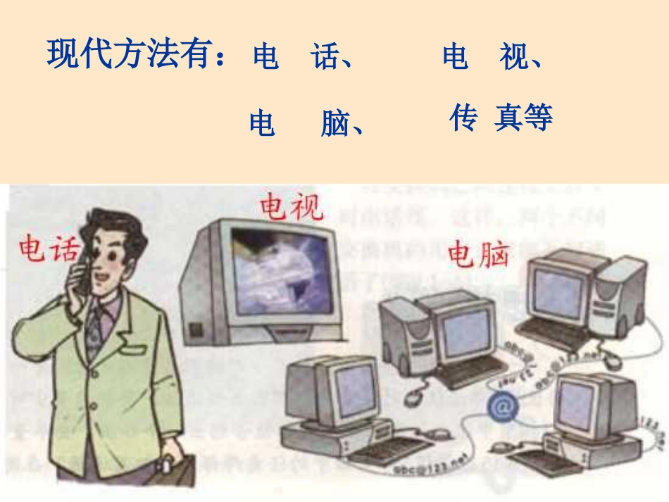 电话课件 人教新课标版 课件_第2页