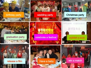 高中英语 Unit3 Lesson2 Parties课件北师大版必修1 课件