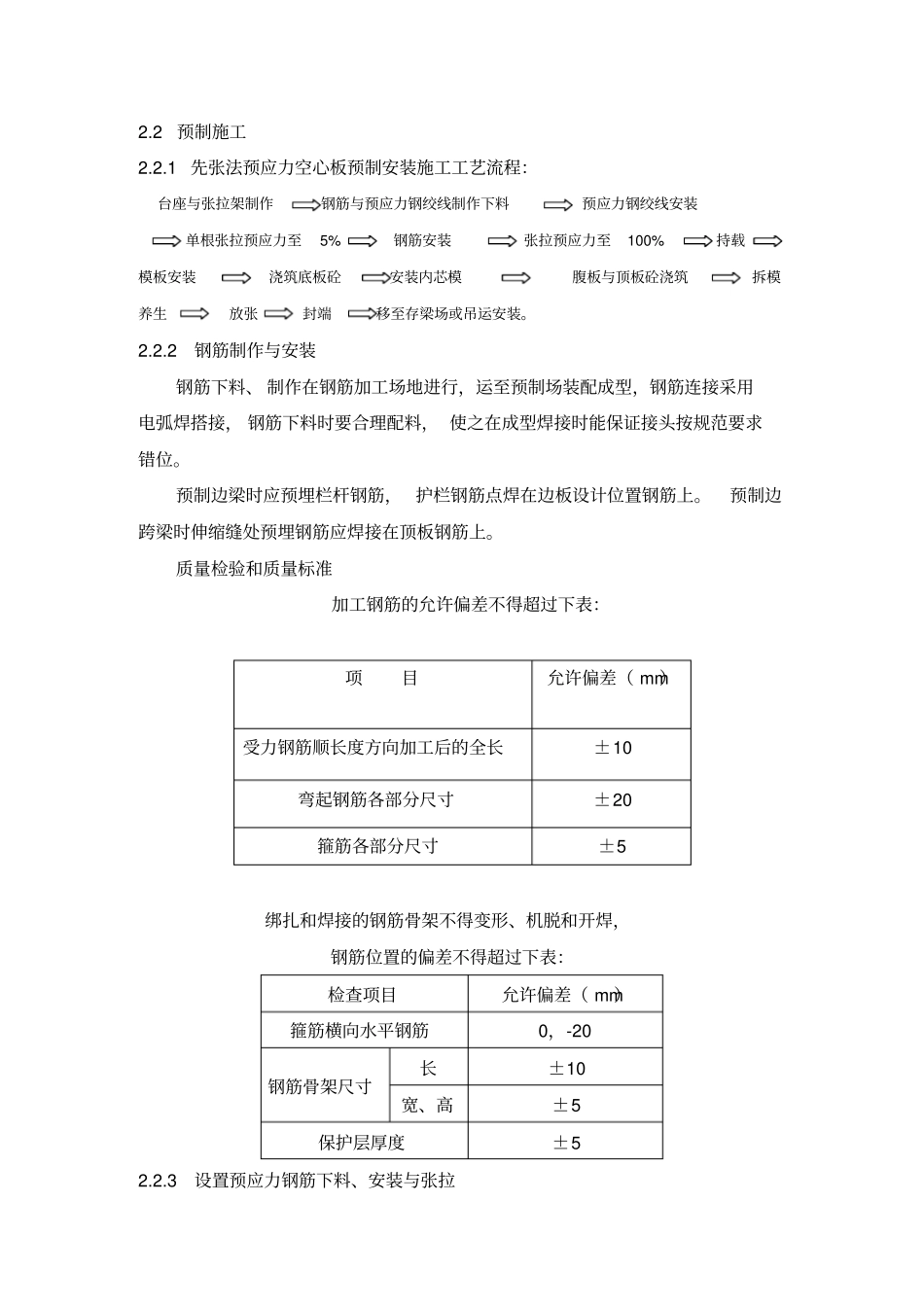 先张法空心板梁预制及安装施工方案_第3页