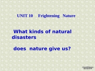 高二英语Unit10课件 人教版 课件