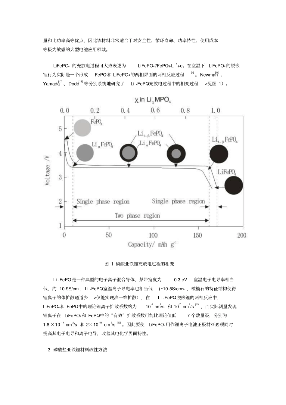 先进锂离子电池正极材料LiFePO4研究进展_第2页