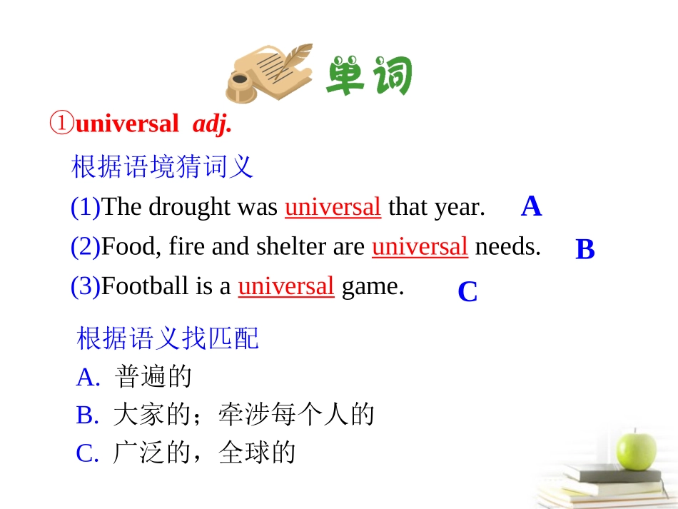 高考英语第一轮单元知识点复习课件57 课件_第3页