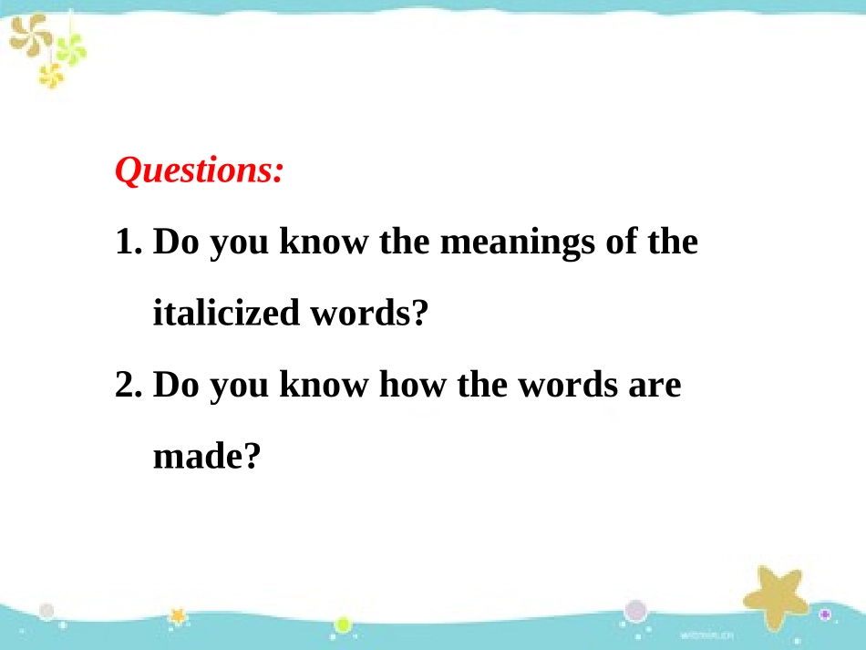 高中英语 Unit2 Sporting events Word power2精品课件 牛津译林版必修4 课件_第3页