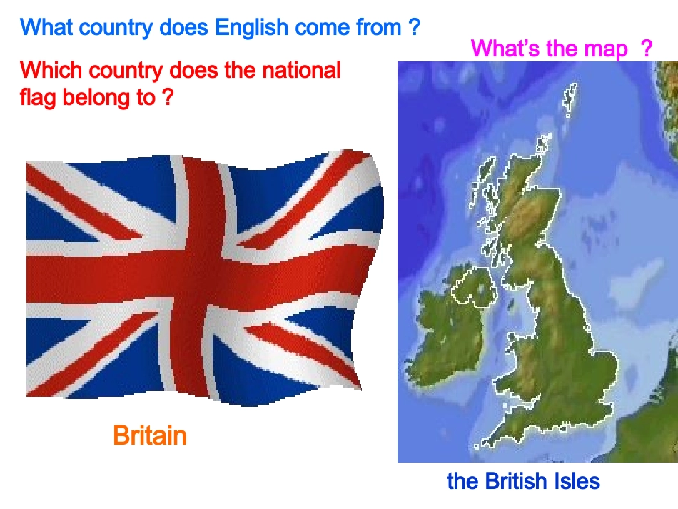 曹春晴课件( Reading ) 高二英语 Unit 5 The British Isles(课件) 高二英语 Unit 5 The British Isles(课件)_第2页