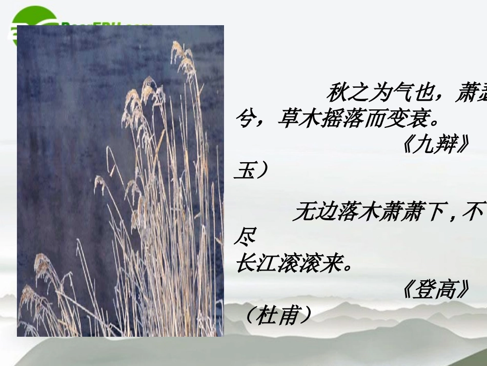 高中语文(故都的秋)课件 沪教版第四册 课件_第2页