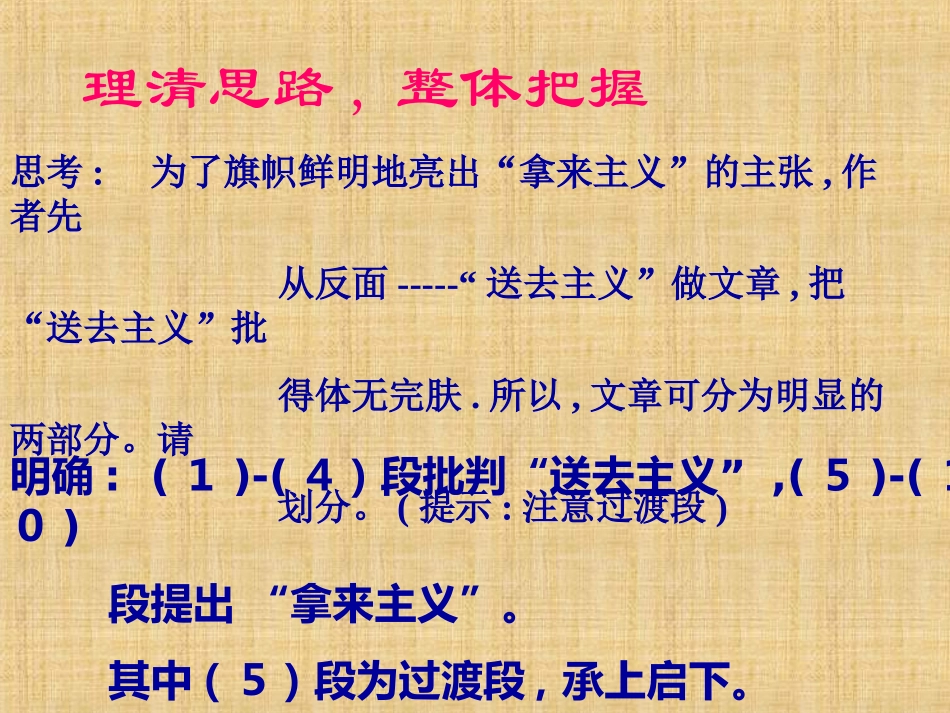 高二语文(拿来主义)课件(5) 课件_第3页