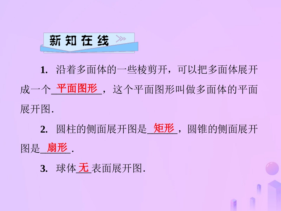 秋七年级数学上册 第4章 圆形的初步认识 4.3 立体图形的表面展开图课件 (新版)华东师大版 课件_第2页