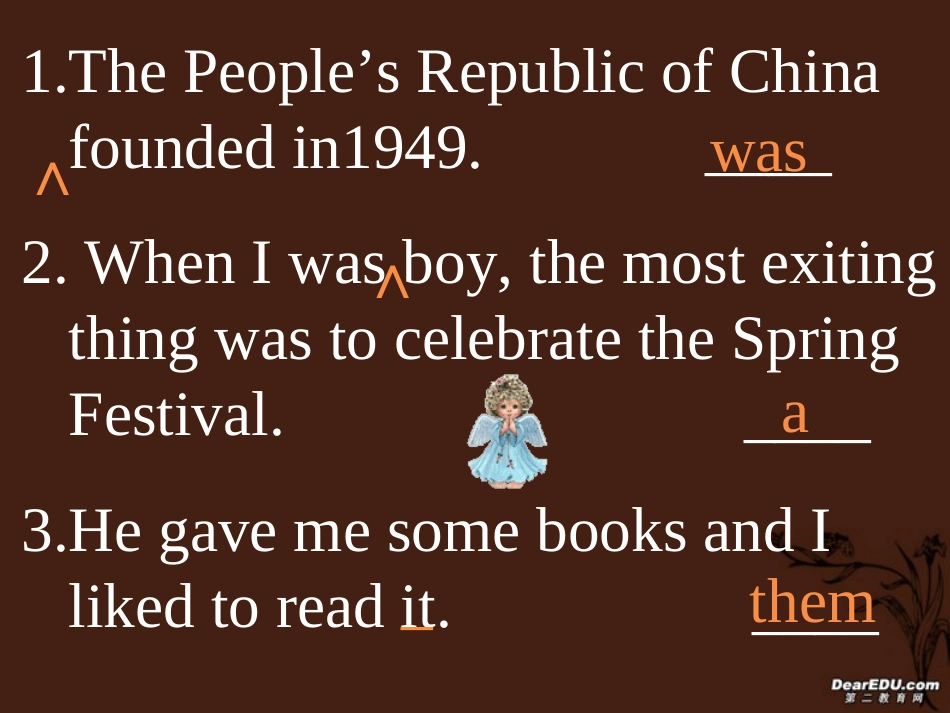 短文改错解题方法 新课标 人教版 课件_第3页