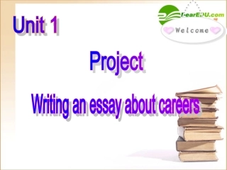 高三英语 unit1 project课件 牛津版选修11 课件