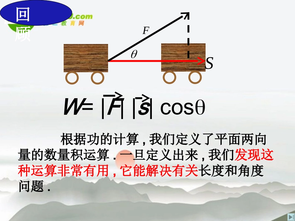 高二数学 空间向量的数量积运算课件 新人教版 课件_第2页