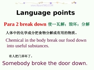 高二英语Unit7知识点 Reading[原创]人教版 课件