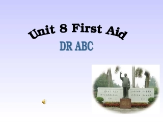 高中英语第二册上Unit08 First aid-Reading06 ppt 课件