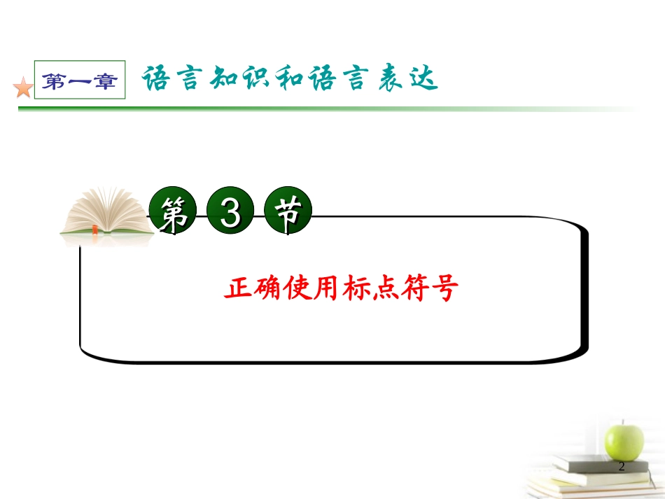 高考语文第一轮总复习第1章 第3节 正确使用标点符号课件 (广西专版) 课件_第2页