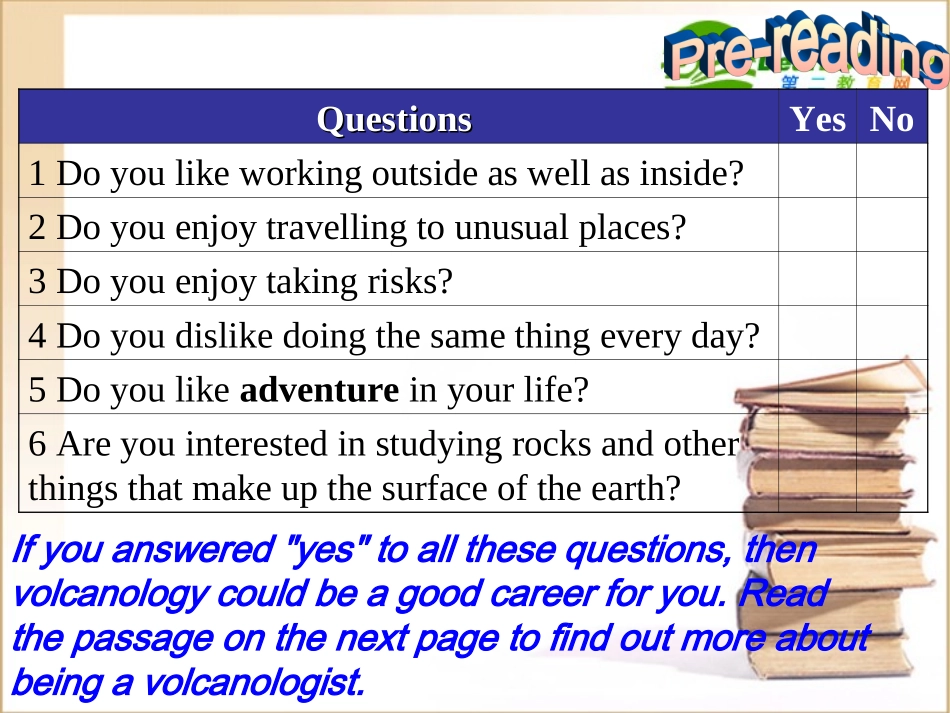 高中英语 unit 5 reading课件 新人教版选修6 课件_第3页