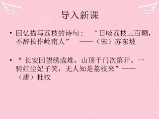 语文第四单元第15课荔枝赋并序课件粤教版选修唐宋散文蚜 课件