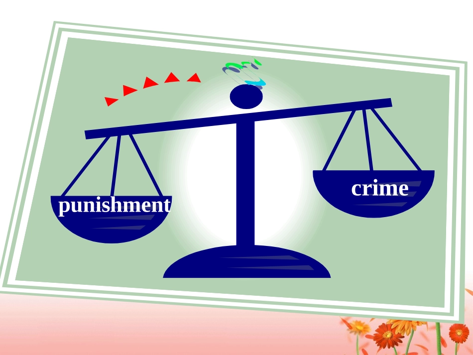 高中英语Unit 24 Society  Communication WorkshopCommu-Punishment课件 北师大版 选修8 课件_第2页