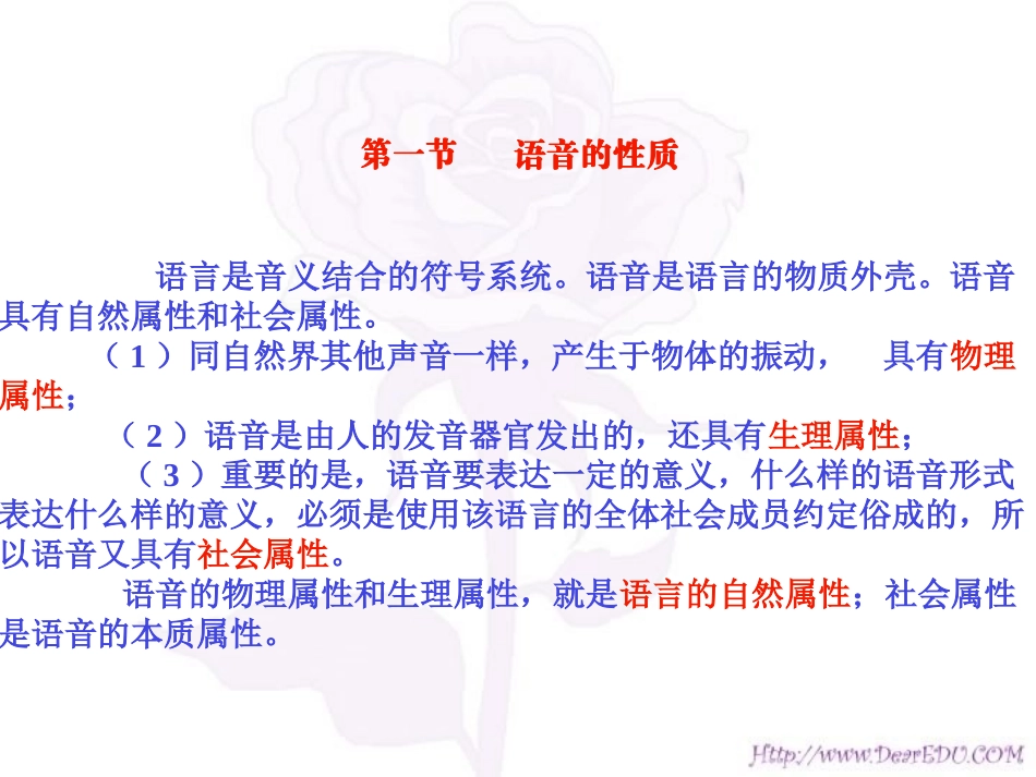 高三语文现代汉语语音 语音的性质 课件_第2页