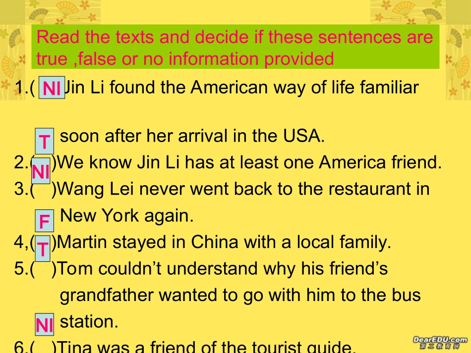 高一英语Lesson three课件 新课标 北师大版 课件_第2页