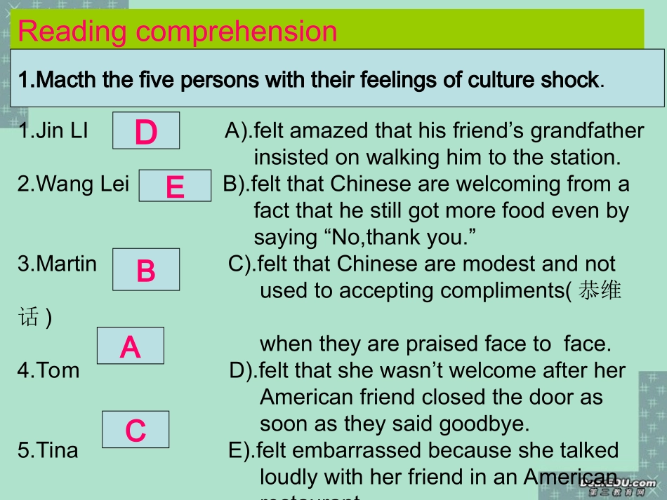 高一英语Lesson three课件 新课标 北师大版 课件_第3页