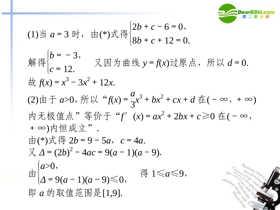高考数学二轮复习 专题一 集合 常用逻辑用语 函数与导数 不等式第4讲 导数及其应用配套课件_第2页