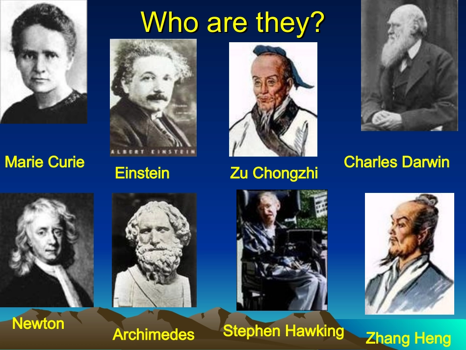 高中英语必修5Unit1 Great scientistsppt 课件_第2页