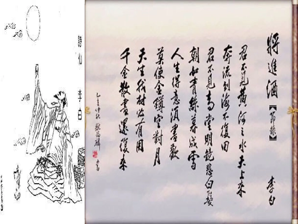 高中语文选修1将进酒ppt 课件_第3页