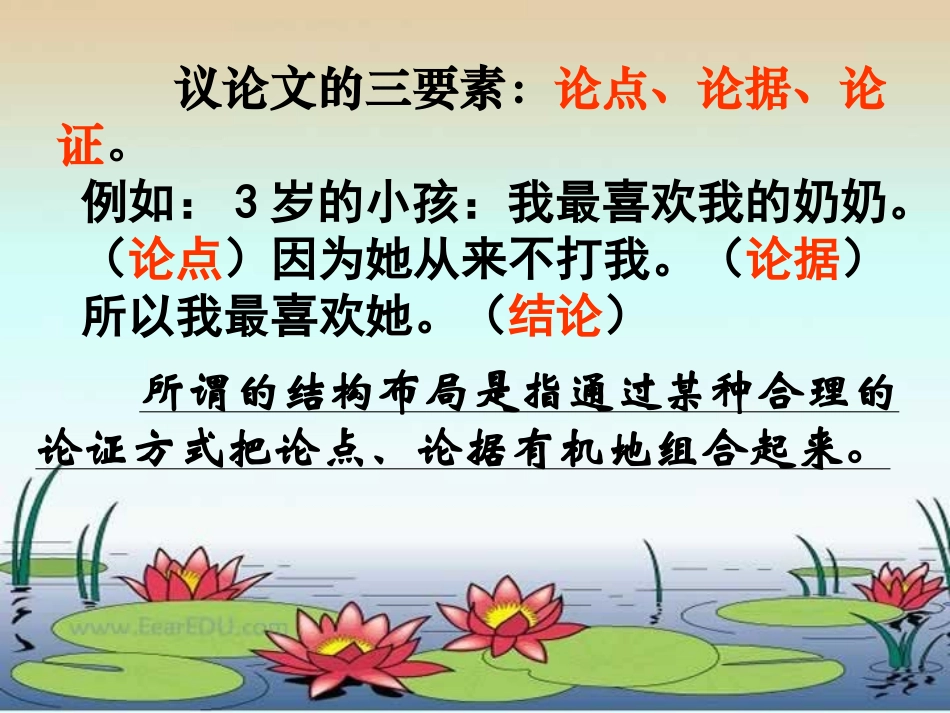 高二语文议论文的结构布局 素材_第2页