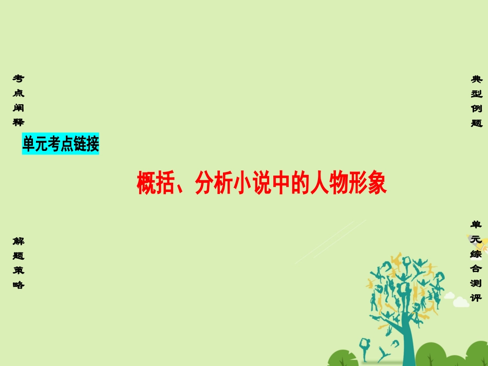 高中语文第1单元单元考点链接课件新人教版必修3 课件_第1页