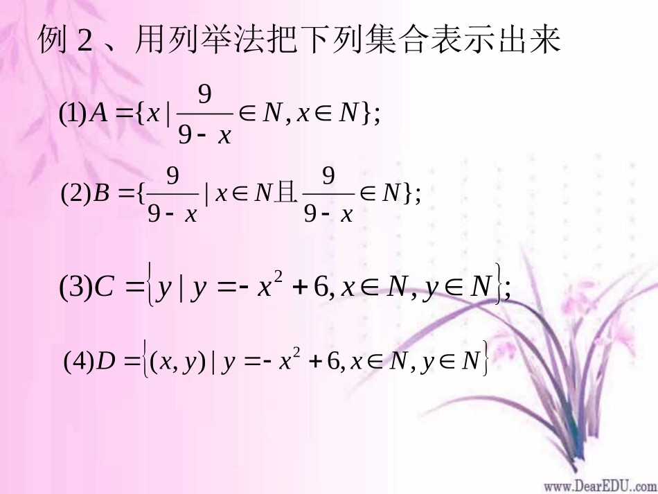 高一数学集合拓展 课件_第3页