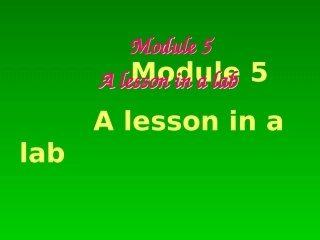 高中英语：module5 reading课件 外研版必修1 课件