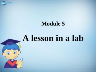 高中英语 ModuLe 5 A Lesson in a Lab Language Points 课件 外研版必修1 课件