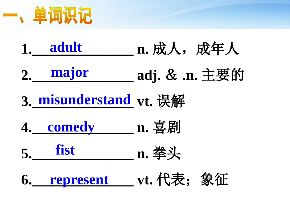 高中英语 U4 body language课件 新人教版必修4 课件_第3页