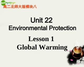 高三英语 Unit22课件 北师大版选修8 课件