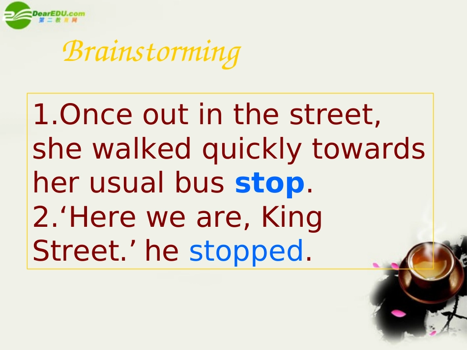 高中英语 Unit1 Word power课件 牛津译林版必修3 课件_第3页