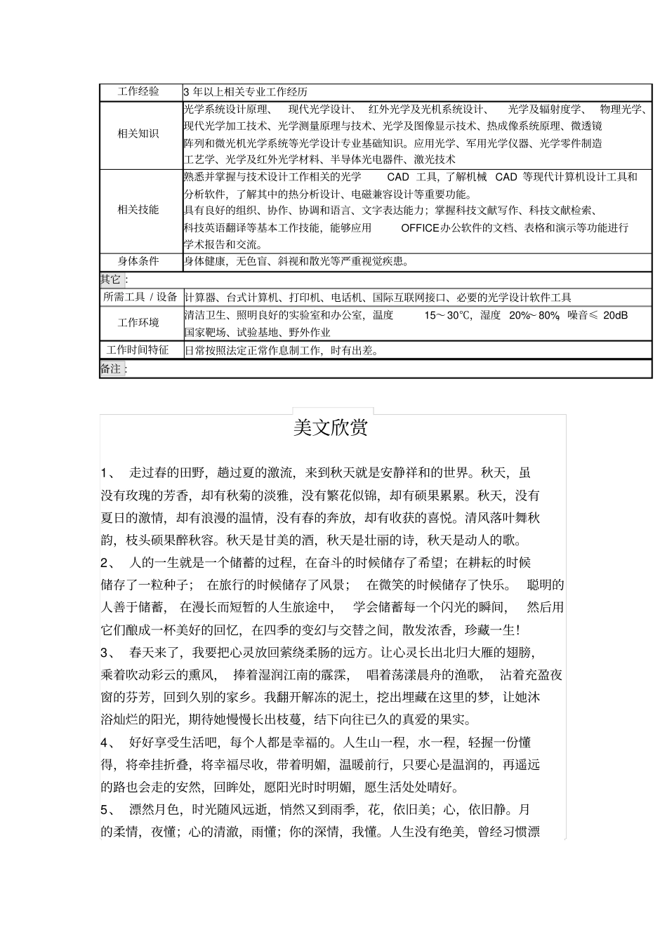 光学设计职务说明书格式_第3页