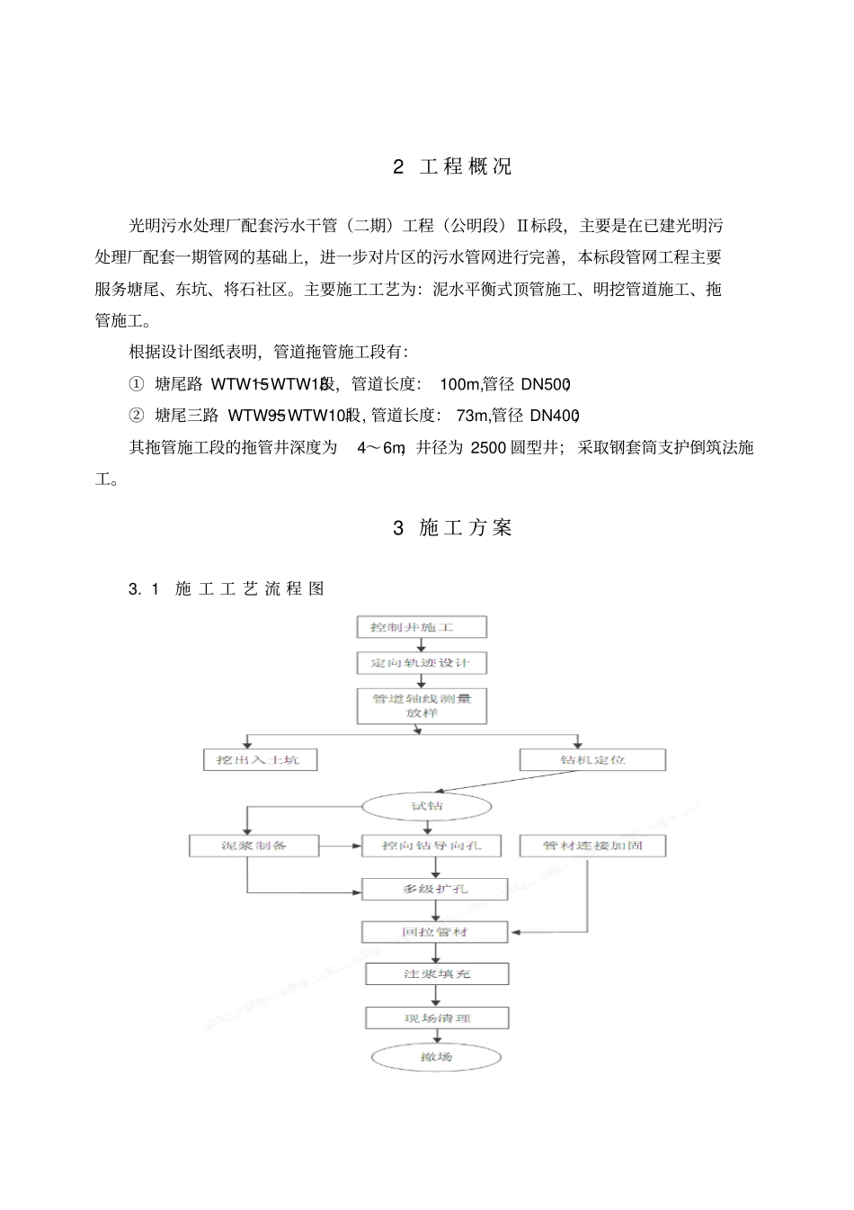 光明管网二标拖管施工方案内容_第3页