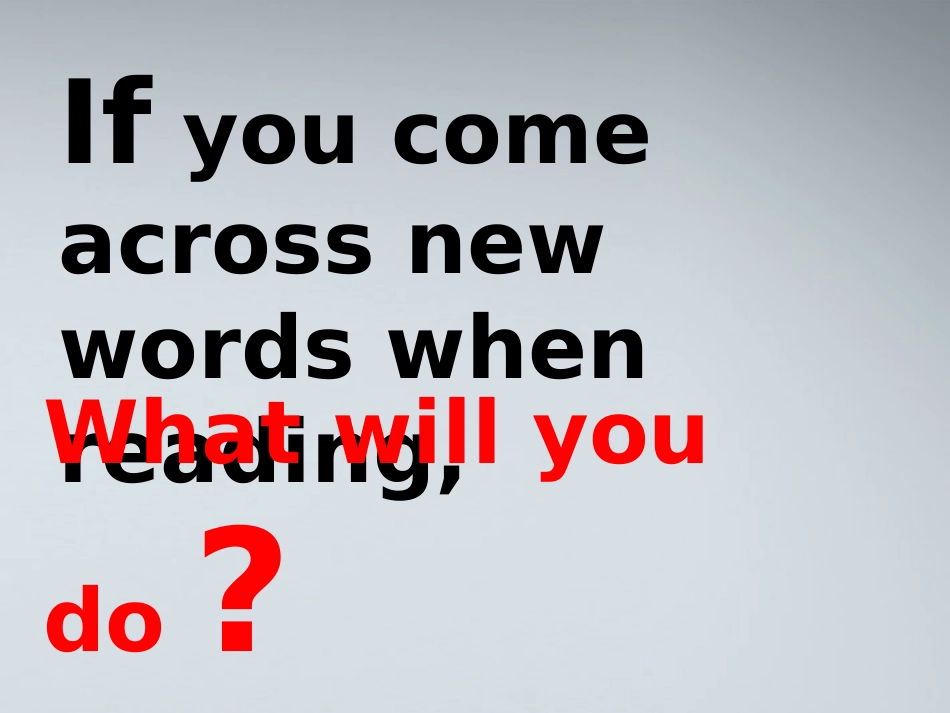 高考英语 阅读理解猜测词义课件_第3页