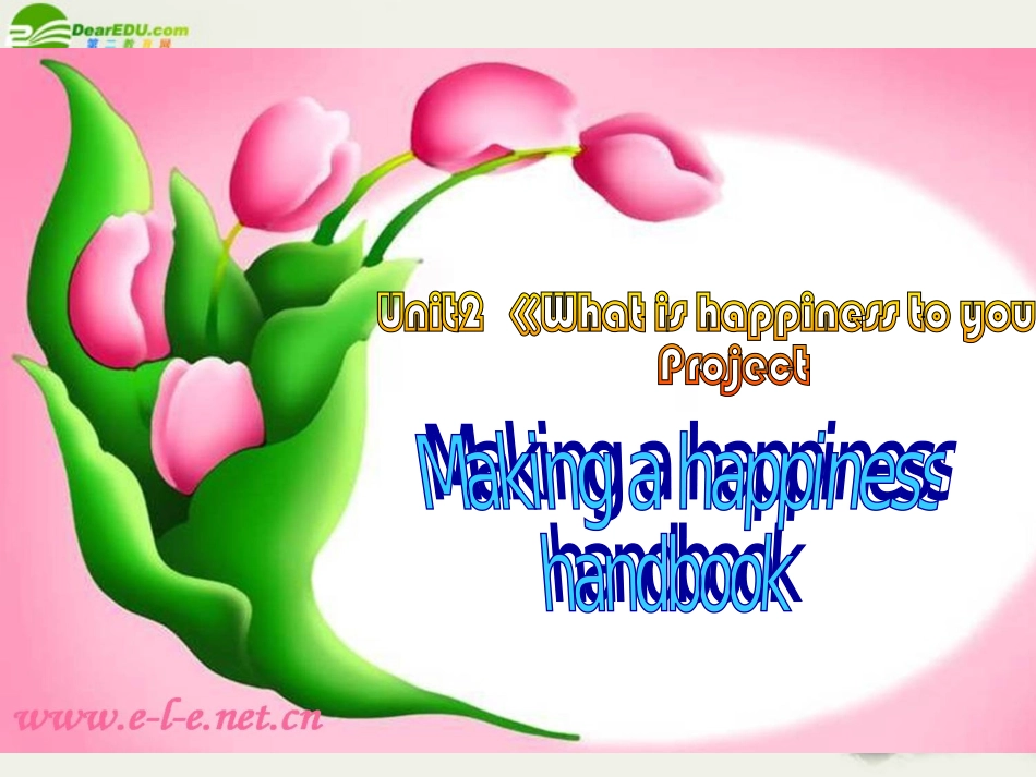 高中英语 Unit 2(What is happiness to you)Project课件2 牛津译林版选修6 课件_第3页