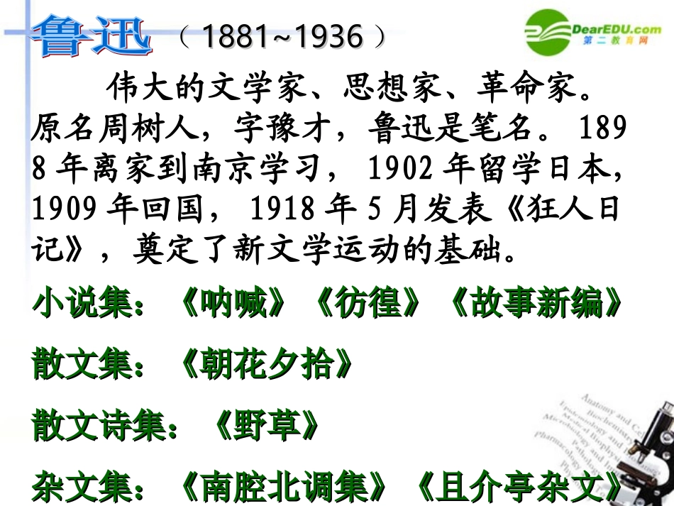 高中语文(拿来主义)精品课件 粤教版必修4 课件_第2页