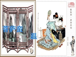 高中语文第七专题菩萨蛮课件苏教版选修唐诗宋词蚜 课件