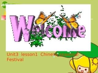 高中英语 Unit3 Lesson1 Festivals课件 北师大版必修1 课件