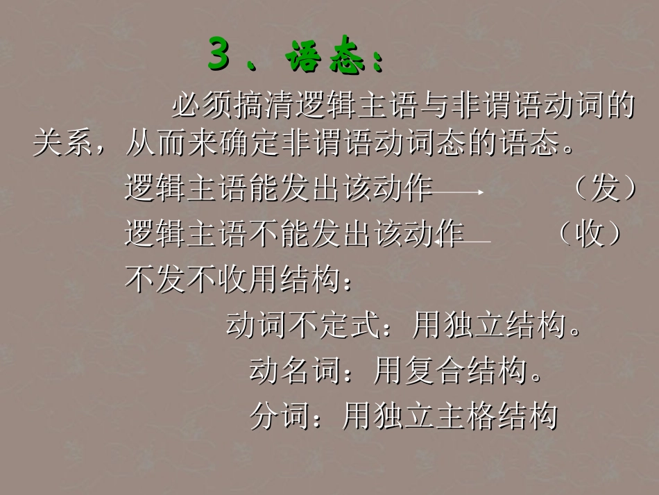 高考英语复习 非谓语动词6精品课件_第3页