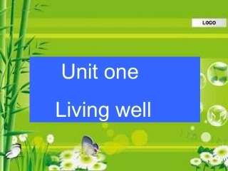 高中英语 unit1 Living well-Warming Up,Pre-reading and Reading课件 新人教版选修7 课件